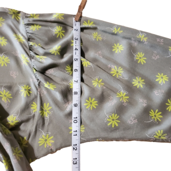 Thereabouts Sea Spray Floral Girls Top - 2XL - Picture 8 of 10